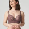 PrimaDonna Twist I Do Longline Bra -PRIMADONNA Shop 01016067PlungeLonglineBraToffeeFront