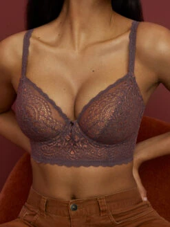 PrimaDonna Twist I Do Longline Bra 9 PrimaDonna Twist I Do Longline Bra -PRIMADONNA Shop 01016067PlungeLonglineBraToffeeFrontLifestyle2