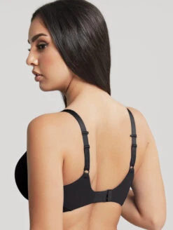 Cleo Faith Plunge Bra -PRIMADONNA Shop 10666FaithPlungeBraBlackBack