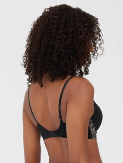 Skarlett Blue Entice Push Up Bra -PRIMADONNA Shop 327143EnticeLacePushUpBraBlackNylonBackEdited