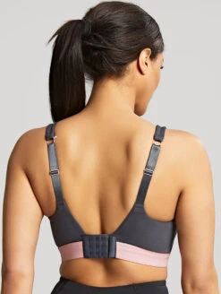 Panache Ultra Perform Wired Sports Bra -PRIMADONNA Shop 5022UltraPerformSportsBraCharcoalBackEdited