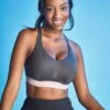 Panache Ultra Perform Wired Sports Bra -PRIMADONNA Shop 5022UltraPerformSportsBraCharcoalFrontLifestyleEdited