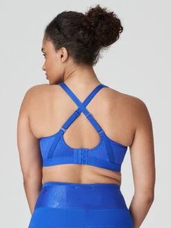 PrimaDonna The Game Wired Sports Bra -PRIMADONNA Shop 6000510TheGameSportsBraElectricBlueBackCrossedBack