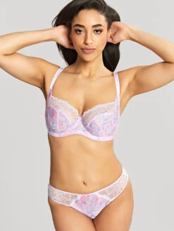 Panache Jasmine Brazilian 8 Panache Jasmine Brazilian -PRIMADONNA Shop 6951AJasmineBalconnetteBra6953BrazilianBriefBlossomFrontEdited
