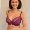 Panache Ana Plunge Bra -PRIMADONNA Shop 9396AnaPlungeBraDamsonFrontLifestyle