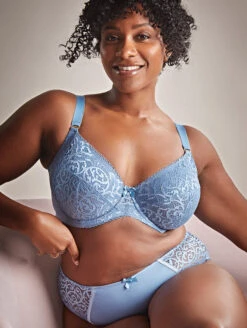 Sculptresse Estel Deep Brief 9 Sculptresse Estel Deep Brief -PRIMADONNA Shop 9686EstelPlungeBraDuskBlueFrontLifestyleEdit