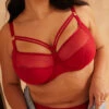 Sculptresse Dionne Bra -PRIMADONNA Shop 9695DionneStrappyBraFieryRedFrontLifestyle2