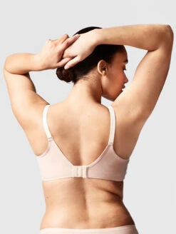 Chantelle Comfort Chic Bra 7 Chantelle Comfort Chic Bra -PRIMADONNA Shop ChantelleComfortChicUnderwireBraC18J1SoftPinkBack