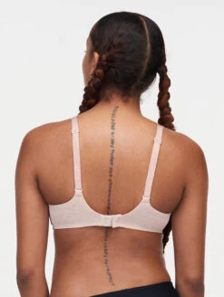 Chantelle Midnight Flowers Bra -PRIMADONNA Shop ChantelleMidnightFlowersC12N6BlackTshirtBraBack