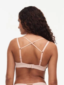 Chantelle Midnight Flowers Wirefree Bra -PRIMADONNA Shop ChantelleMidnightFlowersC12N8BlackWirefreeBraBack