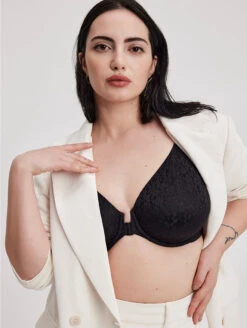 Chantelle Norah Front Closure Bra -PRIMADONNA Shop ChantelleNorahFrontClosureBraC13F6BlackEditorial