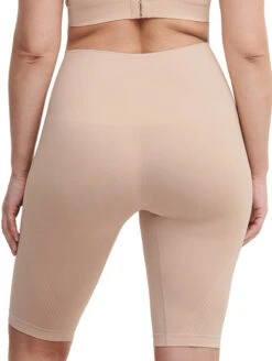 Chantelle Smooth Comfort Long Short -PRIMADONNA Shop ChantelleSmoothComfortHighWaistMidThighShorts10U5SiroccoBack