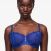 Chantelle Waltz Demi Bra 2 Chantelle Waltz Demi Bra -PRIMADONNA Shop ChantelleWaltzDemiBraC13L5NavyFront