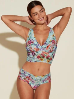 Cosabella Never Say Never Thong -PRIMADONNA Shop CosabellaPrintedNeverSayNeverThongFloralBeautyNEVEP0343Set