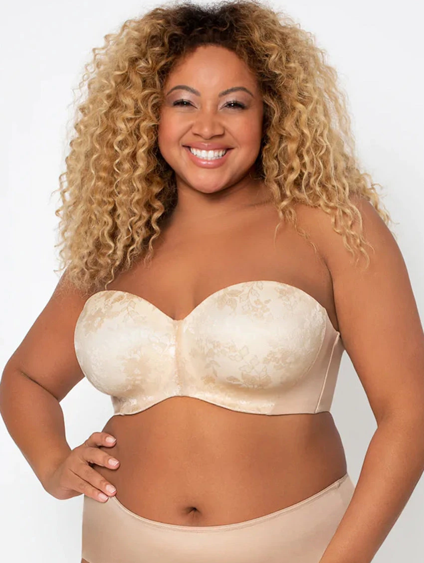 Curvy Couture Strapless Bra 4 Curvy Couture Strapless Bra - Image 2