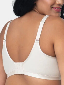 Curvy Couture Wire Free Bra -PRIMADONNA Shop CurvyCoutureWirelessNatural1010BackAlt