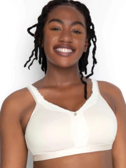 Curvy Couture Wire Free Bra -PRIMADONNA Shop CurvyCoutureWirelessNatural1010FrontAlt2