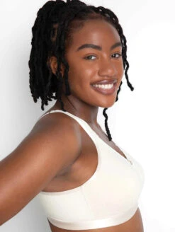 Curvy Couture Wire Free Bra -PRIMADONNA Shop CurvyCoutureWirelessNatural1010SideAlt2