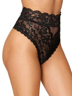 Dreamgirl High Waist Lace Thong