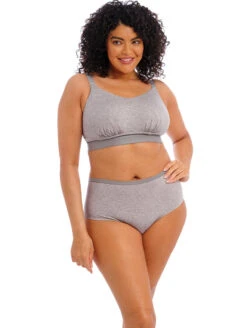 Elomi Downtime Boyshort -PRIMADONNA Shop EL301417DowntimeBraletteEL301480ShortGreyMarlFrontEdited 62954420 b1b6 469a becc 504104a0e73e