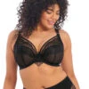 Elomi Priya Plunge Bra -PRIMADONNA Shop EL4550PlungeBraBlackFront
