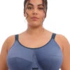 Elomi Energise Sports Bra -PRIMADONNA Shop EL8041VintageDenimFront