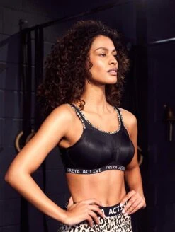 Freya Dynamic Sports Bra -PRIMADONNA Shop FreyaDynamicSportsBraPureLeoBlackAC4014Fashion