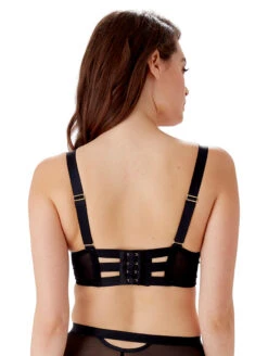 Gossard Pulse Mesh Longline Plunge Bra -PRIMADONNA Shop GossardPulseMeshLongLineBraBlack19301Back