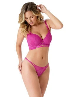 Gossard Suspense Thong -PRIMADONNA Shop GossardSuspenseThong19906PaddedPlungeBra19901FuchsiaFront