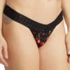 Hanky Panky DreamEase Low Rise Thong 1 Hanky Panky DreamEase Low Rise Thong -PRIMADONNA Shop HankyPankyDreamEaseLowRiseThongCherryBombPR681004Front