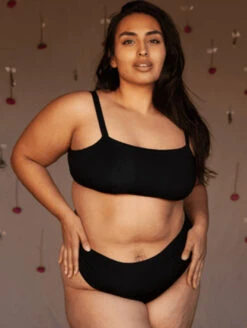 Huha Mineral Thong -PRIMADONNA Shop HuhaBlackThongFront