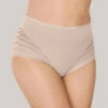 Leonisa Lace Stripe Shaper Panty 2 Leonisa Lace Stripe Shaper Panty -PRIMADONNA Shop LeonisaLaceStripeShaperPanty012903ChaiNudeFront