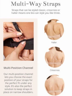 Montelle Allure Light Push Up Bra -PRIMADONNA Shop MontelleAlureLightPushUpBra9316StrapAlt