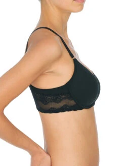 Natori Bliss Perfection Bra -PRIMADONNA Shop NatoriBlissSeamlessPerfectionBraBlack721154Side