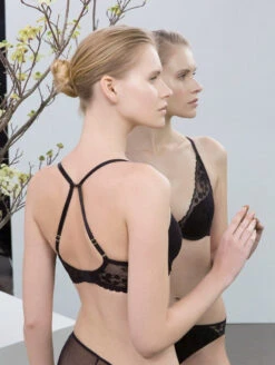 Natori Cherry Blossom Plunge Bra -PRIMADONNA Shop NatoriCherryBlossomConvertibleBra721191BlackFashion