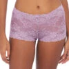 Natori Heavenly Lace Boyshort -PRIMADONNA Shop NatoriHeavenlyLaceBoyshort775314VioletteFront