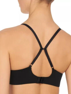 Natori Minimal Convertible Push Up Bra -PRIMADONNA Shop NatoriMinimalConvertiblePushUpBra727229BlackBackAlt