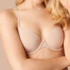 On Gossamer T-Shirt Bra 2 On Gossamer T-Shirt Bra -PRIMADONNA Shop OnGossamerT ShirtBraChamnpagneG3200Front