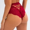 Pour Moi Dark Romance Lace-Up Brief