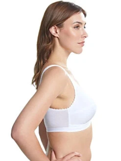 Royce Front Closure Bra -PRIMADONNA Shop RoyceFrontCloseBraWhite1010Side