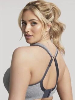 Sculptresse Sports Bra -PRIMADONNA Shop SculptresseSportsBraCharcoal9441BackAlt