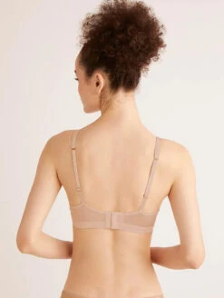 The Little Bra Company Erika Non Wire Plunge Bra -PRIMADONNA Shop TheLittleBraCompanyErikaSmoothWarmTaupeY001SBack