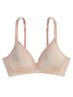The Little Bra Company Erika Non Wire Plunge Bra -PRIMADONNA Shop TheLittleBraCompanyErikaSmoothWarmTaupeY001SFlat