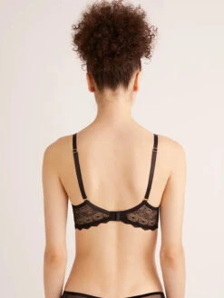 The Little Bra Company Naomi Demi Bra -PRIMADONNA Shop TheLittleBraCompanyNaomiDemiBraBlackY008Back