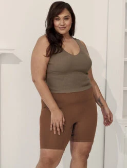 Thigh Society The Staple Short -PRIMADONNA Shop ThighSocietyTheStapleCocoaTHSO STAPLEFull