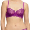 Dita Von Teese Vedette Balcony Bra 1 Dita Von Teese Vedette Balcony Bra -PRIMADONNA Shop VedetteVioletBraFront
