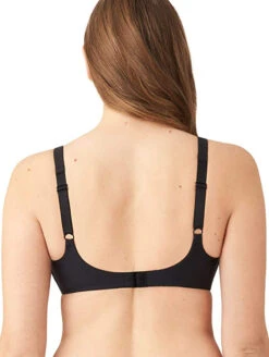 Wacoal How Perfect Wire Free T-Shirt Bra -PRIMADONNA Shop WacoalHowPErfectWireFreeBraBlack852189Back