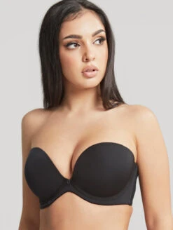 Cleo Faith Strapless Bra 9 Cleo Faith Strapless Bra -PRIMADONNA Shop 10660FaithStraplessBraBlackFront