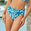 Anne Cole Mid Rise Bikini Brief -PRIMADONNA Shop 23MB37257AnneColeMidRiseBikiniJungleFeverFrontEditLifestyle