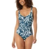 Anne Cole V-Wire One Piece Swimsuit -PRIMADONNA Shop 23MO07057AnneColeVWireOnePieceJungleFeverFrontEdit
